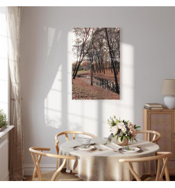 Quadro - Autumn Walk (1 Part) Vertical