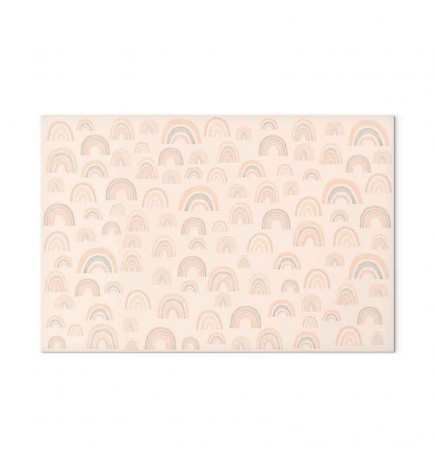 Canvas Print - August Sky - Various Sizes of Rainbows in Calm Colors