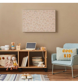 Tableau - August Sky - Various Sizes of Rainbows in Calm Colors