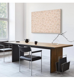 Tablou - August Sky - Various Sizes of Rainbows in Calm Colors