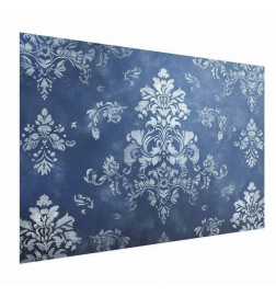 Plakatas - Retro Ornament in Worn Blues