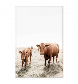 Seinapilt - Mother and Calf (1 Part) Vertical