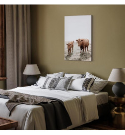 Quadro - Mother and Calf (1 Part) Vertical