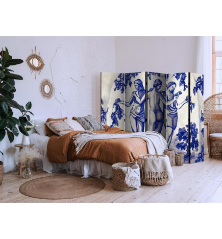 Room Divider - Three Graces - Women Among Grapevines Inspired by Ancient Painting