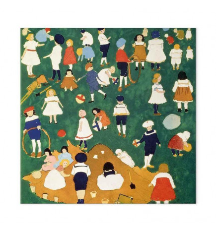 Schilderij - Kazimir Malevich – Children