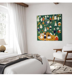 Schilderij - Kazimir Malevich – Children