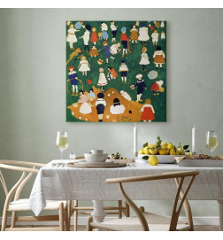 Canvas Print - Kazimir Malevich – Children
