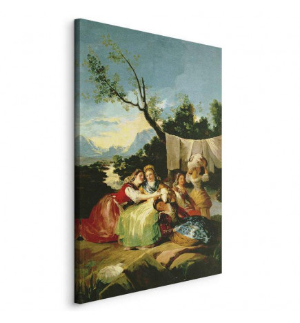Paveikslas - Francisco Goya – The Washerwomen