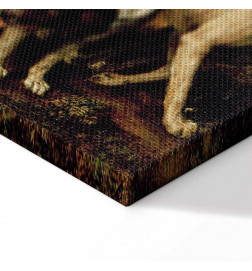 Leinwandbild - Titian – Venus and Adonis