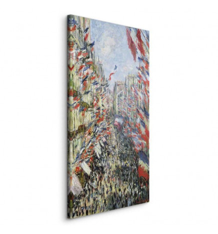 Slika - Claude Monet – The Rue Montorgueil in Paris, Celebration of June 30, 1900