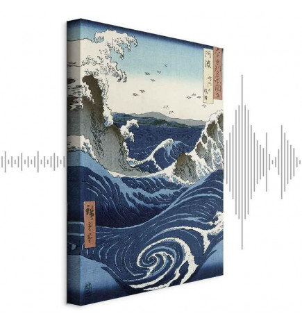 Tablou - Utagawa Hiroshige – View of the Naruto whirlpools at Awa