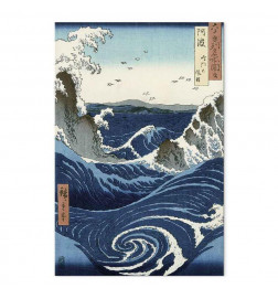 Cuadro - Utagawa Hiroshige – View of the Naruto whirlpools at Awa