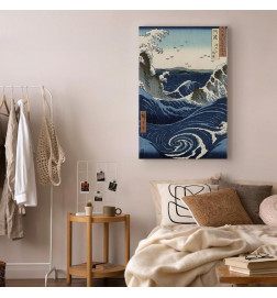 Quadro - Utagawa Hiroshige – View of the Naruto whirlpools at Awa