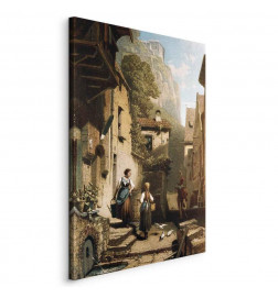 Paveikslas - Carl Spitzweg – Im Dachstübchen