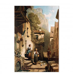 Slika - Carl Spitzweg – Im Dachstübchen