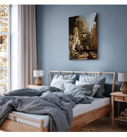 Canvas Print - Carl Spitzweg – Im Dachstübchen