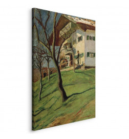 Schilderij - August Macke – Unser Häuschen in Tegernsee