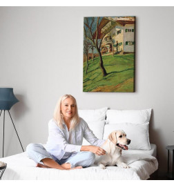 Glezna - August Macke – Unser Häuschen in Tegernsee