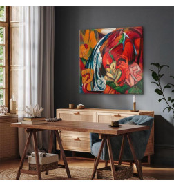 Quadro - Franz Marc – The waterfall (Women under a waterfall)