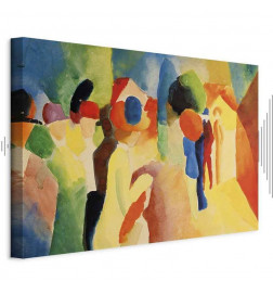 Quadro - August Macke – With a Yellow Jacket