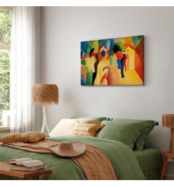 Tableau - August Macke – With a Yellow Jacket