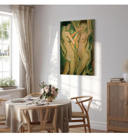 Leinwandbild - Otto Mueller – Two Girls