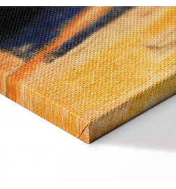 Tableau - August Macke – Walker under trees (Walker in the park)