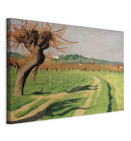 Schilderij - Félix Vallotton – Vallée de la Cagne