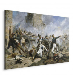 Tablou - Joaquín Sorolla y Bastida – The death of Pedro Velarde y Santillán during the defence of the Monteleon Artiller