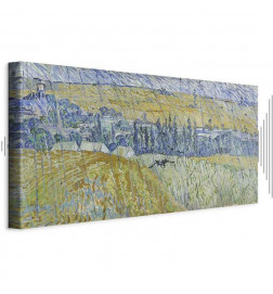 Leinwandbild - Vincent Van Gogh – Auvers in the Rain
