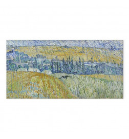 Leinwandbild - Vincent Van Gogh – Auvers in the Rain