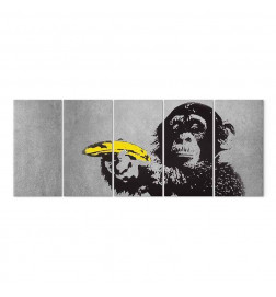 Leinwandbild - Monkey and Banana