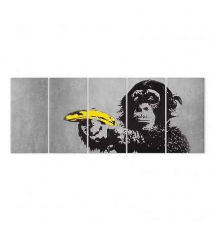 Leinwandbild - Monkey and Banana