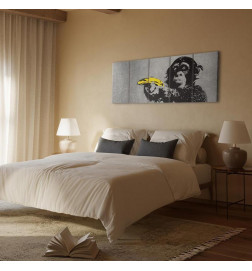 Canvas Print - Monkey and Banana
