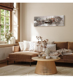 Canvas Print - Steel Cranks (1 Part) Narrow