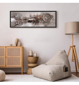 Canvas Print - Steel Cranks (1 Part) Narrow