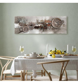 Canvas Print - Steel Cranks (1 Part) Narrow