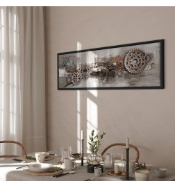 Canvas Print - Steel Cranks (1 Part) Narrow