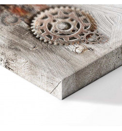 Canvas Print - Steel Cranks (1 Part) Narrow