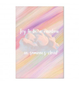 Quadro - Try to Be a Rainbow (1 Part) Vertical