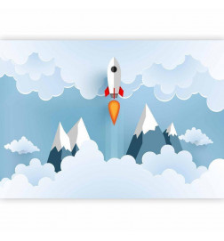 Carta da parati - Rocket in the Clouds