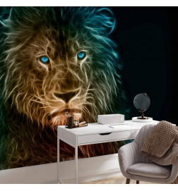 Papier peint - Abstract lion
