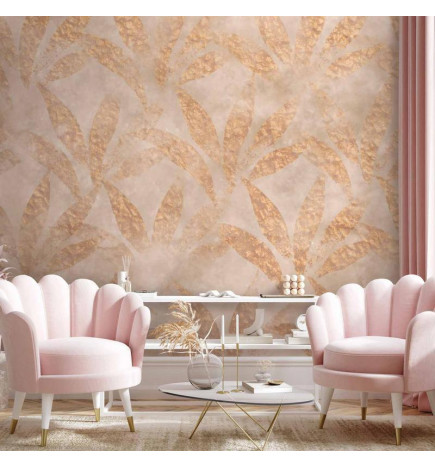 Papier peint - Leaves and Gold