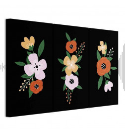 Canvas Print - Colorful Bloom (3 Parts)