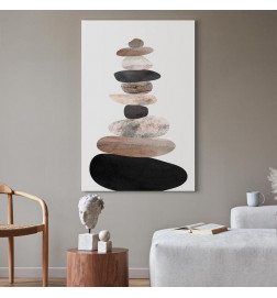 Schilderij - The Art of Balance