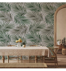 Wall Mural - Leaf Chasing - Third Variant