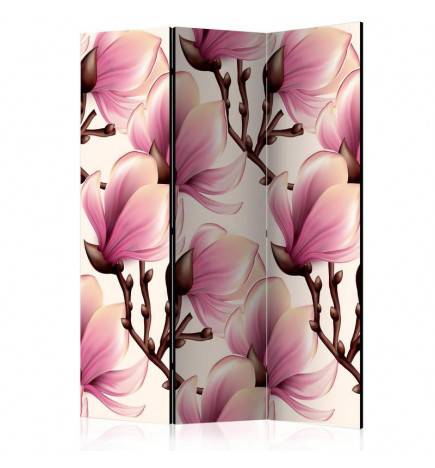 124,00 € Room Divider - Blooming Magnolias [Room Dividers]