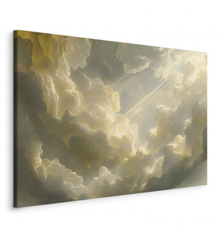 Quadro - Enchanting Play of Colors Against a Backdrop of Clouds