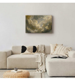 Quadro - Enchanting Play of Colors Against a Backdrop of Clouds