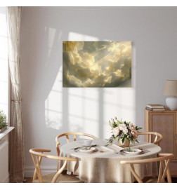 Tableau - Enchanting Play of Colors Against a Backdrop of Clouds